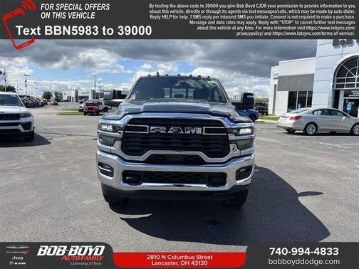 Blue Metallic 2026 RAM 2500 Big Horn