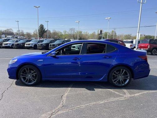 Blue 2019 Acura TLX V6 Technology & A-Spec
