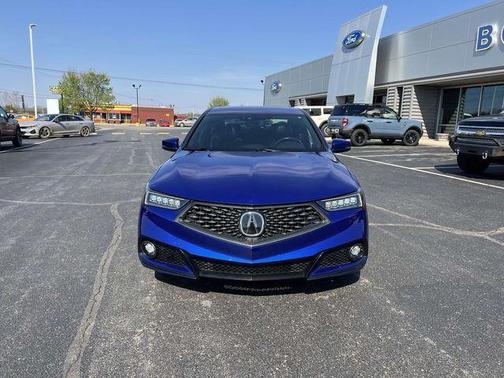 Blue 2019 Acura TLX V6 Technology & A-Spec
