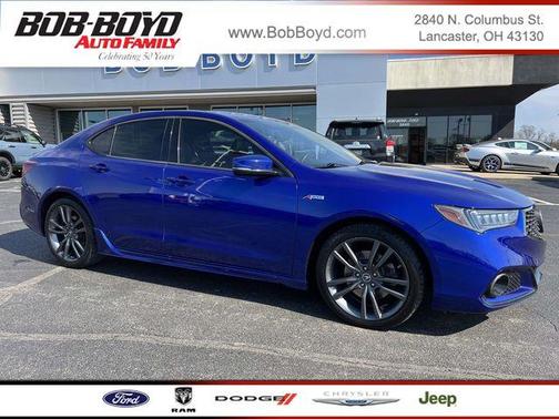 Blue 2019 Acura TLX V6 Technology & A-Spec