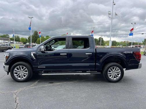 Antimatter Blue Metallic 2025 Ford F-150 Lariat