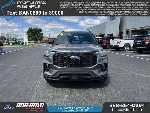 Carbonized Gray Metallic 2026 Ford Explorer ST-Line