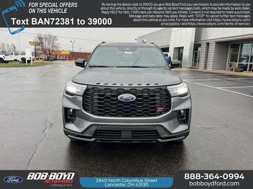Carbonized Gray Metallic 2026 Ford Explorer ST