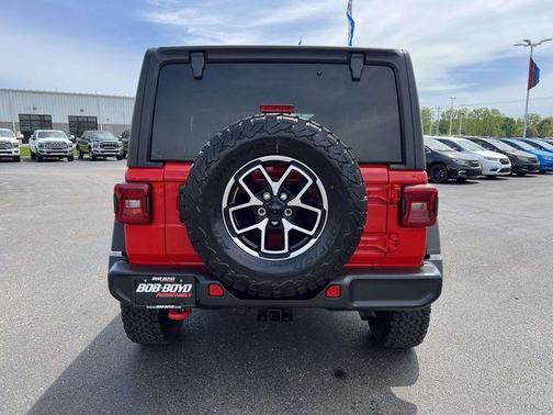 Firecracker Red Clearcoat 2025 Jeep Wrangler Rubicon