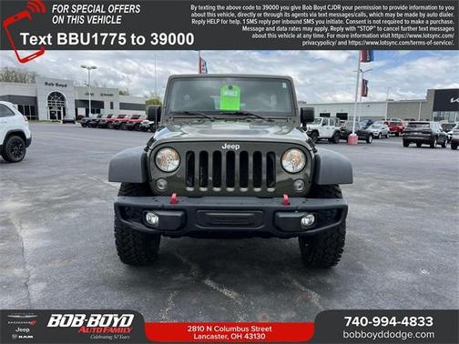 2015 Jeep Wrangler Unlimited Rubicon