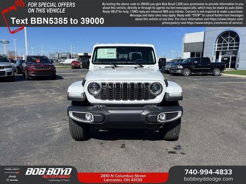 Bright White Clearcoat 2026 Jeep Gladiator Sport