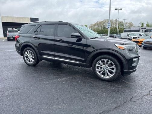 Agate Black Metallic 2023 Ford Explorer Limited