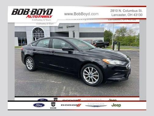 Shadow Black 2017 Ford Fusion SE