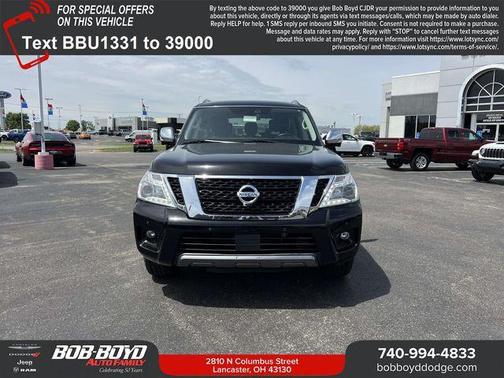 Black 2019 Nissan Armada