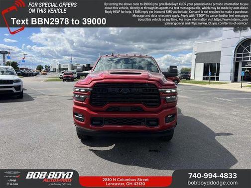 Molten Red Pearlcoat 2026 RAM 3500 Laramie