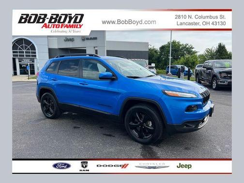 Hydro Blue Pearlcoat 2018 Jeep Cherokee Latitude