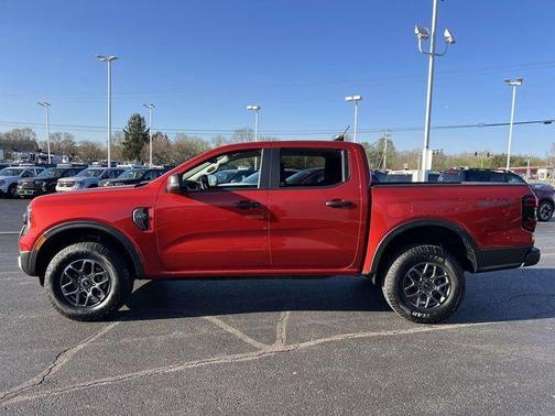Hot Pepper Red Metallic Tinted Clearcoat 2024 Ford Ranger XLT