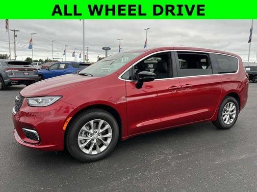 Red 2025 Chrysler Pacifica Select