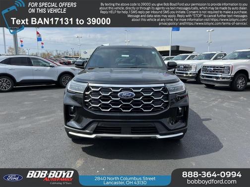 2025 Ford Explorer Platinum