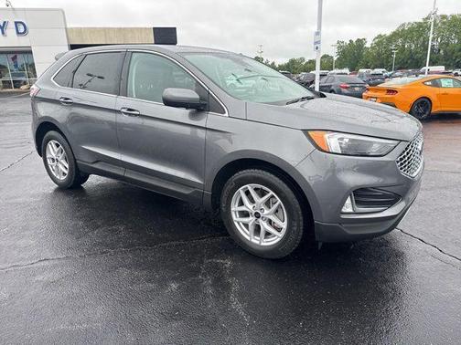 Carbonized Gray Metallic 2023 Ford Edge SEL