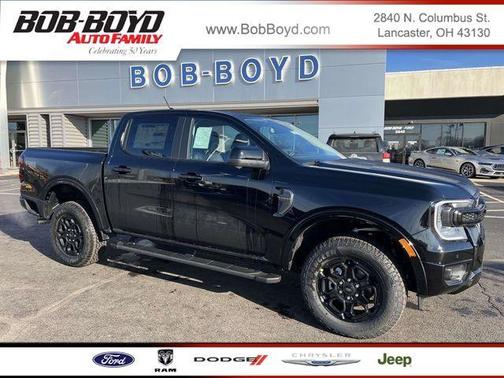 Shadow Black 2026 Ford Ranger Lariat