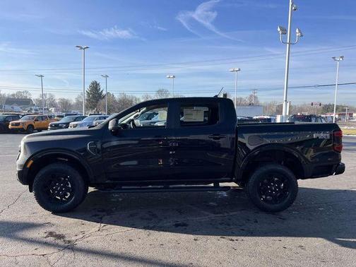 Shadow Black 2026 Ford Ranger Lariat
