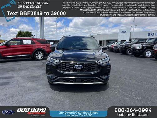 Black Metallic 2023 Ford Escape ST-Line