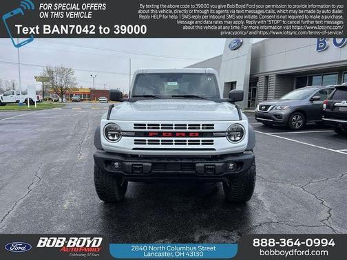 Avalanche Gray 2026 Ford Bronco Heritage Edition