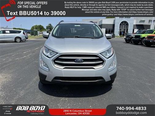 2018 Ford EcoSport SE