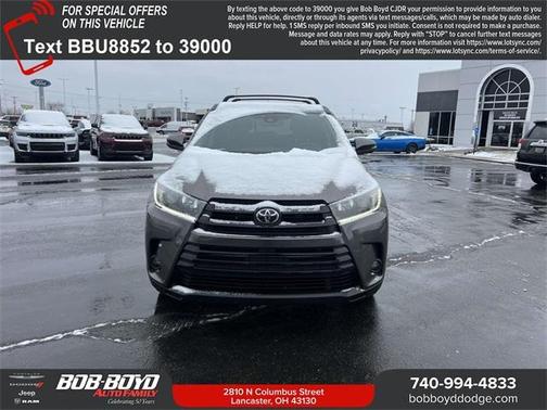 2019 Toyota Highlander 