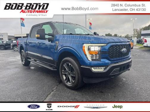 Blue 2023 Ford F-150 XLT