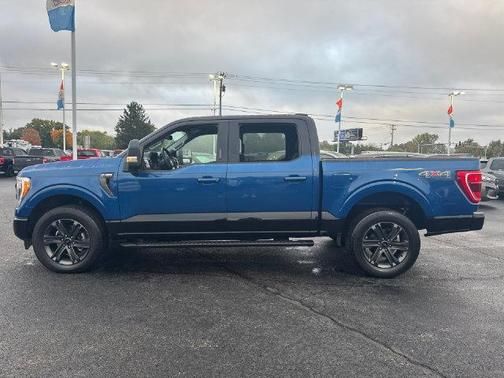 Blue 2023 Ford F-150 XLT