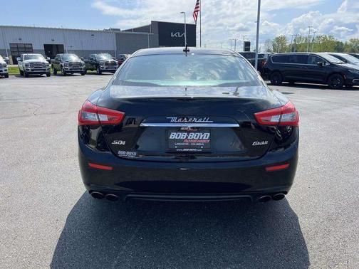 Black 2017 Maserati Ghibli S Q4