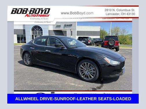 Black 2017 Maserati Ghibli S Q4