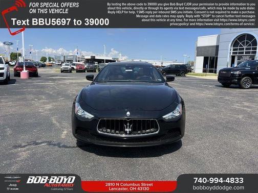 Black 2017 Maserati Ghibli S Q4