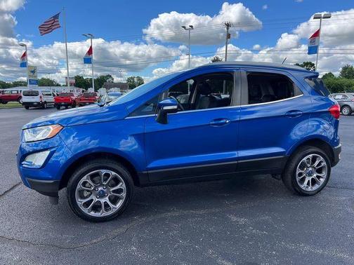 Lightning Blue Metallic 2018 Ford EcoSport Titanium