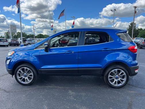 Lightning Blue Metallic 2018 Ford EcoSport Titanium