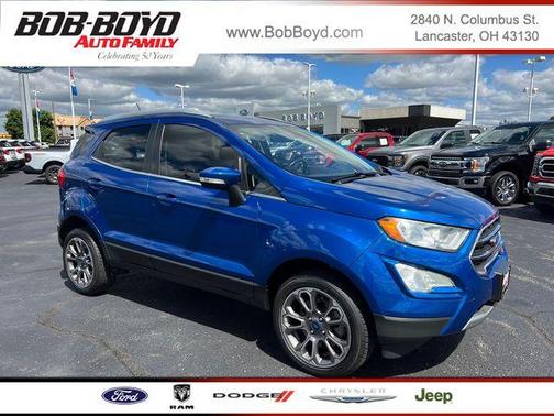 Lightning Blue Metallic 2018 Ford EcoSport Titanium