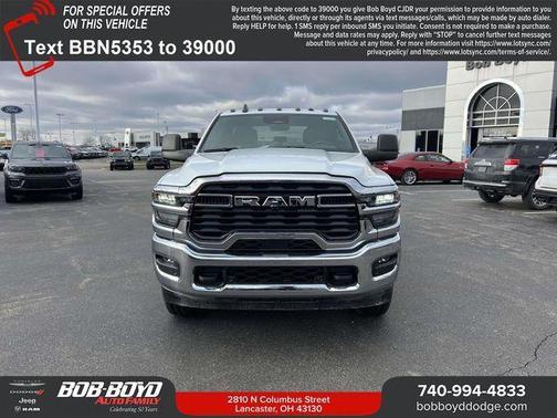 Bright White Clearcoat 2026 RAM 2500 Tradesman
