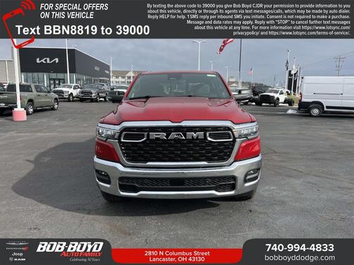2026 RAM 1500 Big Horn/Lone Star