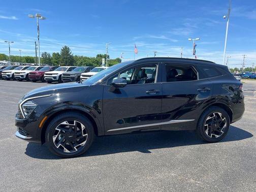 Ebony Black 2024 Kia Sportage SX-Prestige
