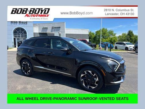Ebony Black 2024 Kia Sportage SX-Prestige