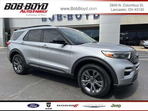 Silver Metallic 2023 Ford Explorer XLT