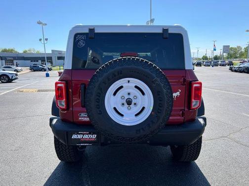 Ruby Red Metallic Tinted Clearcoat 2026 Ford Bronco Heritage Edition