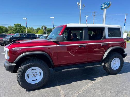 Ruby Red Metallic Tinted Clearcoat 2026 Ford Bronco Heritage Edition