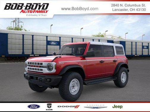 Ruby Red Metallic Tinted Clearcoat 2026 Ford Bronco Heritage Edition