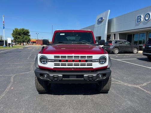 Ruby Red Metallic Tinted Clearcoat 2026 Ford Bronco Heritage Edition