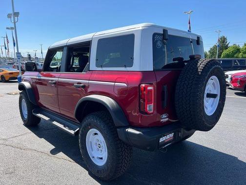 Ruby Red Metallic Tinted Clearcoat 2026 Ford Bronco Heritage Edition
