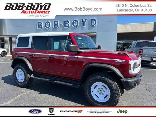 Ruby Red Metallic Tinted Clearcoat 2026 Ford Bronco Heritage Edition