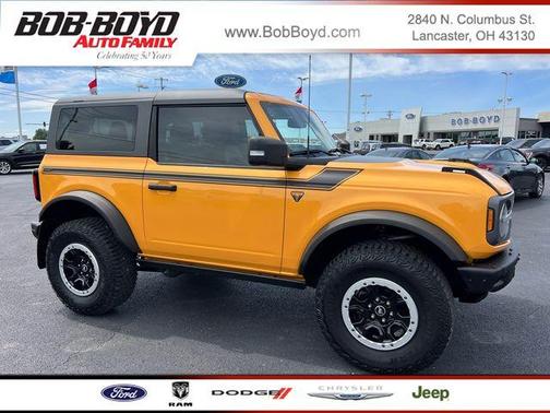 Cyber Orange Metallic Tricoat 2022 Ford Bronco Badlands