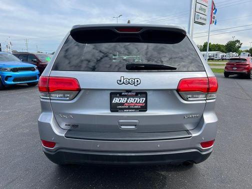 Billet Silver Metallic Clearcoat 2017 Jeep Grand Cherokee Laredo
