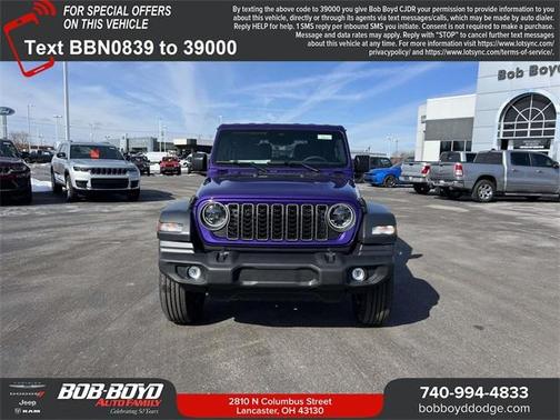 2026 Jeep Wrangler Sport