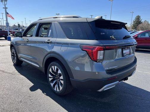 Carbonized Gray Metallic 2026 Ford Explorer Platinum