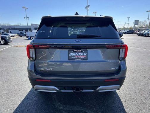 Carbonized Gray Metallic 2026 Ford Explorer Platinum