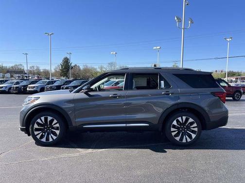 Carbonized Gray Metallic 2026 Ford Explorer Platinum
